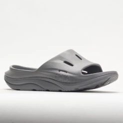HOKA Ora Recovery Slide 3 Unisex Grey/Grey -Shoe Sale Shop 570608 5