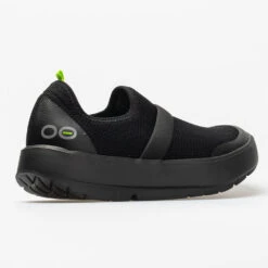 OOFOS OOmg Low Women's Black/Black -Shoe Sale Shop 630882 6