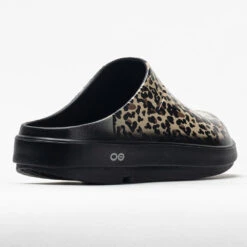 OOFOS OOcloog Limited Women's Black Leopard -Shoe Sale Shop 631219 6